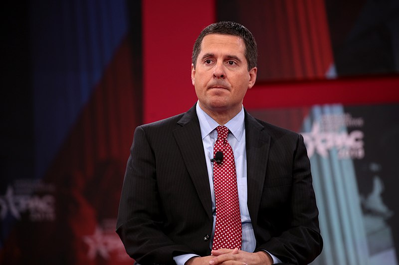 California Congressman Devin Nunes apparently likes the Boston Celtics